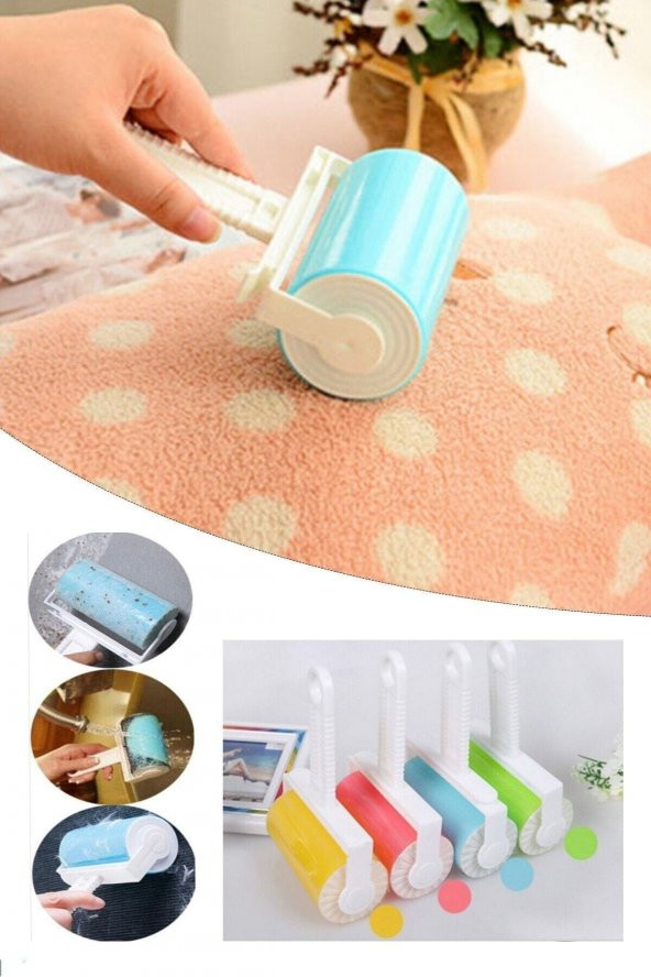 Yeni Nesil Yıkanabilir Tüy Ve Toz Toplama Rulosu Kedi Köpek Tüy Ve Toz Toplama Rulosu - 2