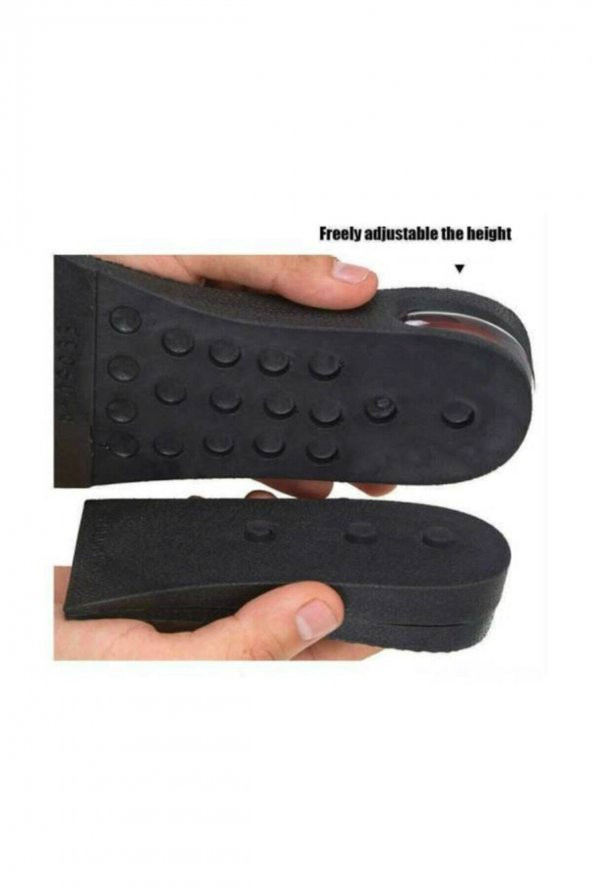 Ünisex 5 Cm Tam Boy Uzatıcı Tabanlık Hava Yastıklı Uzatan Ayakkabı Tabanlığı Gizli Topuk Yükselten - 2