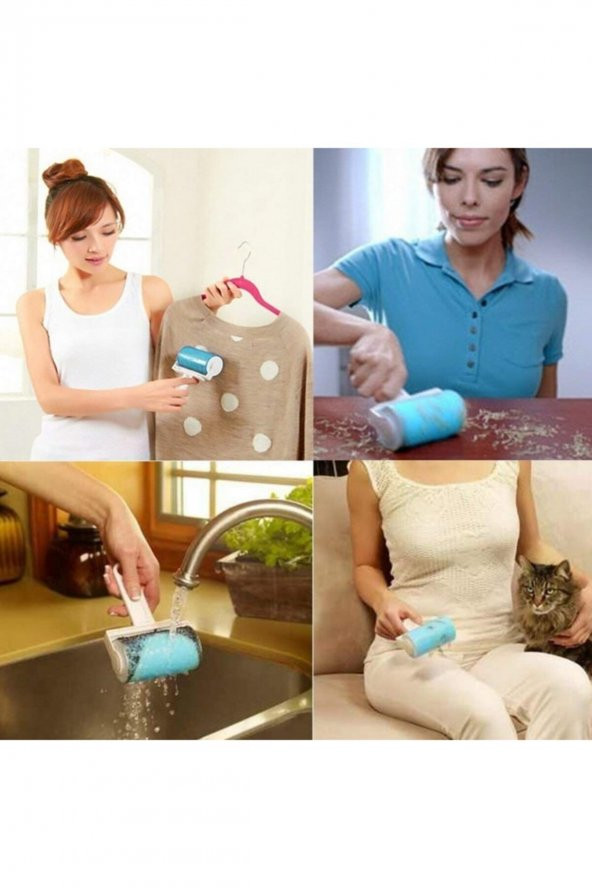 Yeni Nesil Yıkanabilir Tüy Ve Toz Toplama Rulosu Kedi Köpek Tüy Ve Toz Toplama Rulosu - 5