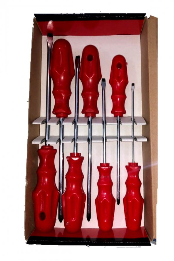 7 Li Tornavida Seti Yıldız Ve Düz Uclu Tornavida Seti