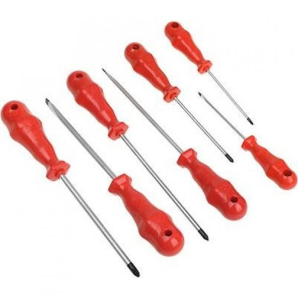 7 Li Tornavida Seti Yıldız Ve Düz Uclu Tornavida Seti - 3