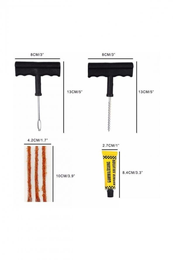 Lastik Tamir Seti Deluxe Tire Plug Kit - 2