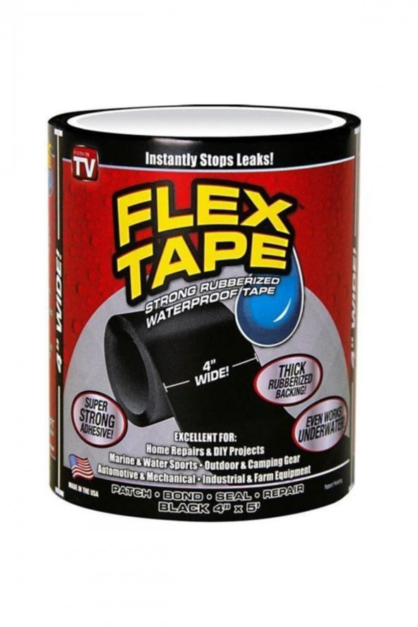 Flex Tape Suya Dayanıklı Tamir Bandı