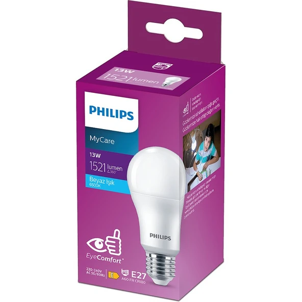 Philips LEDBulb 13-100W E27 6500K 1PF/12 TR