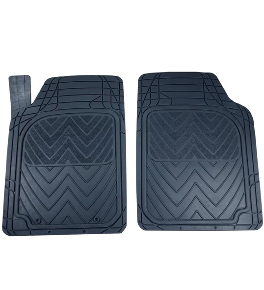 MERCEDES-BENZ CLS SERİSİ W219 2004-2010 Kauçuk Siyah Oto Paspas Seti - Resim 3