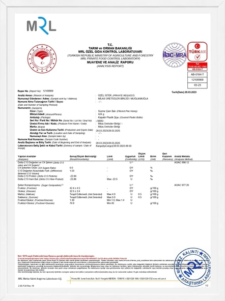 Milas Üreticiler Birliği Çam Balı 5 KG - 4
