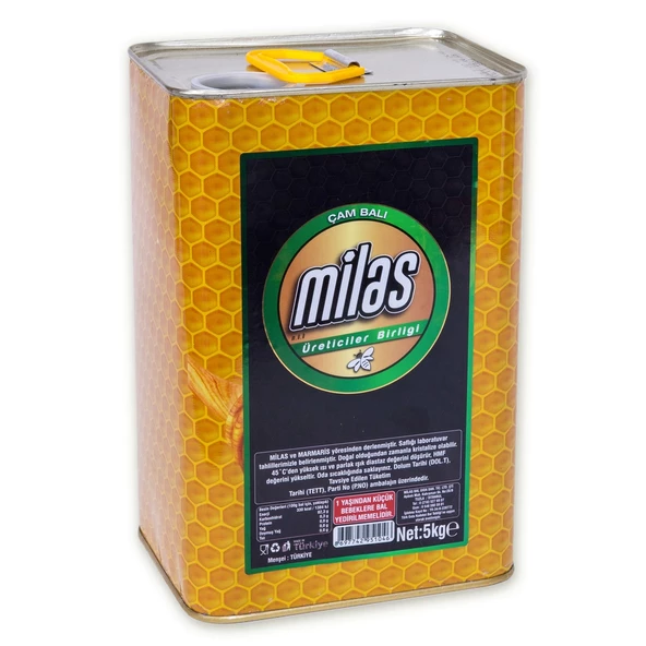 Milas Üreticiler Birliği Çam Balı 5 KG