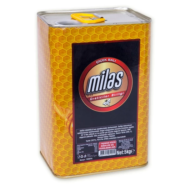 Milas Üreticiler Birliği Çiçek Balı 5 KG