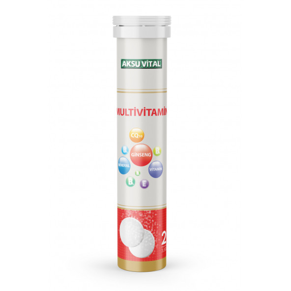 Aksu vital Multivitamin 20 Effervescent