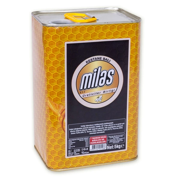 Milas Üreticiler Birliği Kestane Balı 5 KG