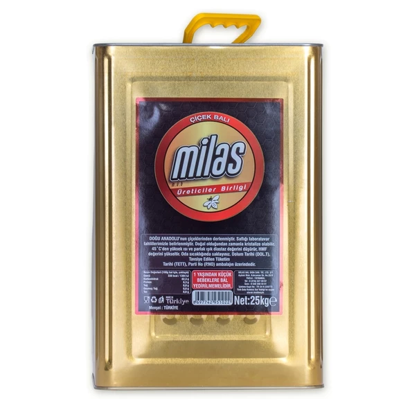 Milas Üreticiler Birliği Çiçek Balı 25 KG