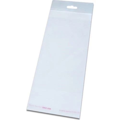 13 x 40 cm (Kapalı Hali 13 x 30 cm) 100 Adet Askılı Poşet - Meksika Şapkalı - 2