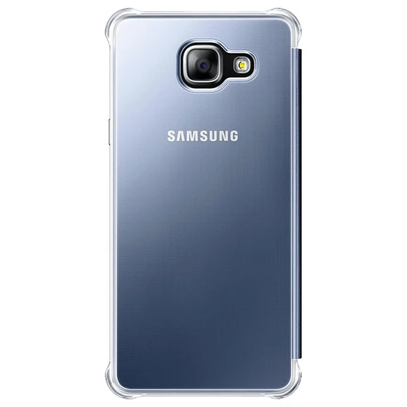 Samsung Galaxy A5 2016 Clear View Cover Akıllı Kılıf - Resim 11
