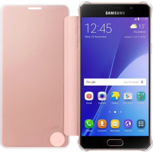 Samsung Galaxy A5 2016 Clear View Cover Akıllı Kılıf - Resim 7