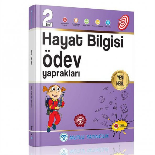 Mutlu 2.Sınıf Hayat Bilgisi Ödev Yaprakları