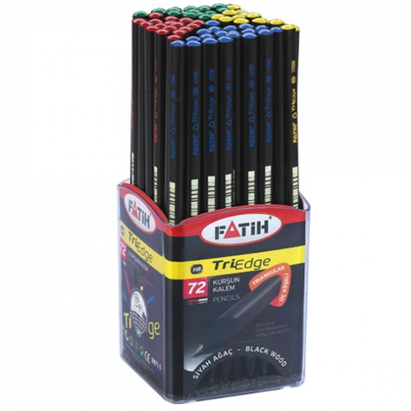 Fatih Kurşun Kalem Siyah Lata Triedge (72 li)17500