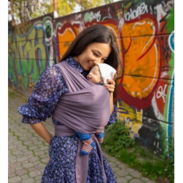 Esnek Wrap Sling Eggbaby VizonBebek Sling Kanguru Esnek Wrap Sling Bebek Taşıma Şalı Birinci Sınıf Pamuk Sling - 4