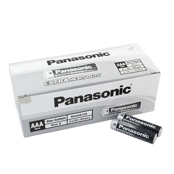 Panasonic Çinko Karbon İnce Kalem Pil (AAA) R03UE/2S60 LU