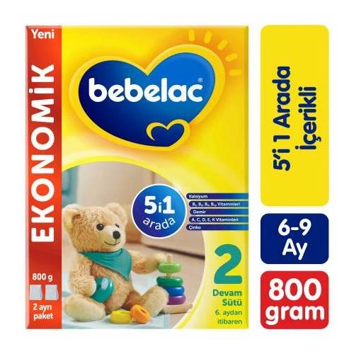 Bebelac 2 Devam Maması 800 Gram