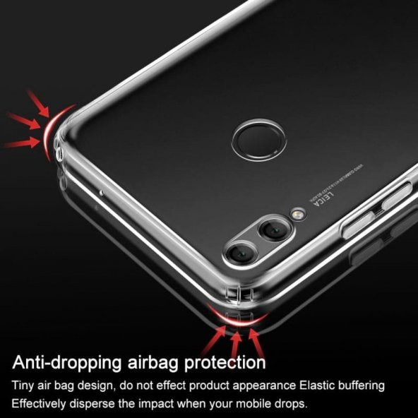 Huawei Y6 2019 Tıpalı Kamera Korumalı Silikon Kılıf - 2