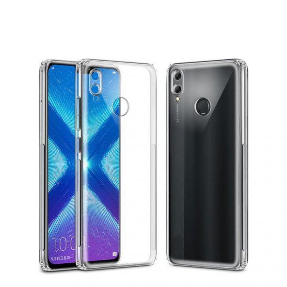 Huawei Y7 2019 Tıpalı Kamera Korumalı Silikon Kılıf - Resim 3