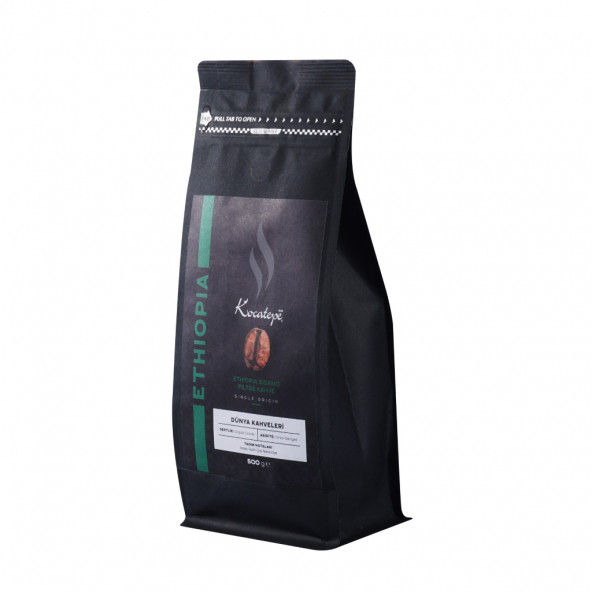Kocatepe Ethiopia Filtre Kahve 500 gr ( Öğütülmüş Etiyopya Filtre Kahve)