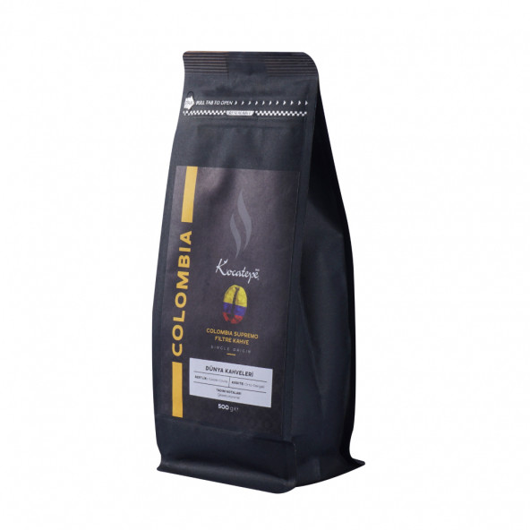Kocatepe  Colombia Filtre Kahve 500 gr (Öğütülmüş Kolombiya Filtre Kahve)