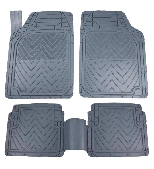 BMW 7 SERİSİ F01 2008-2015 Plus Gri Oto Paspas Seti ürün görseli 1