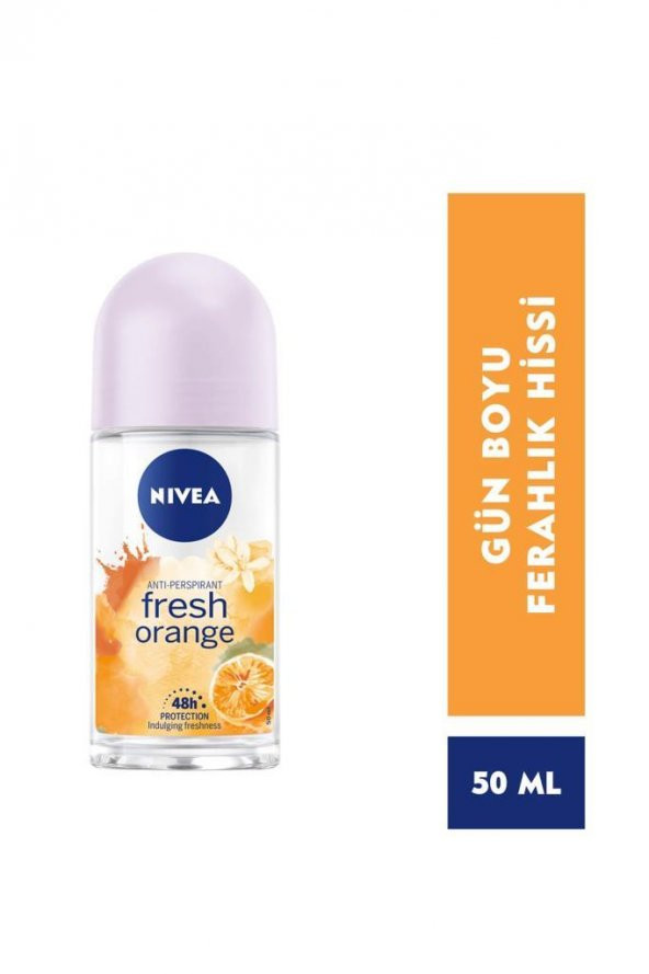 Nivea Fresh Orange Roll On Deodorant 50 ml