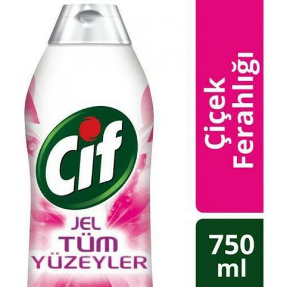 Cif Jel Tüm Yüzeylere Çiçek Ferahlıgı 750 ml