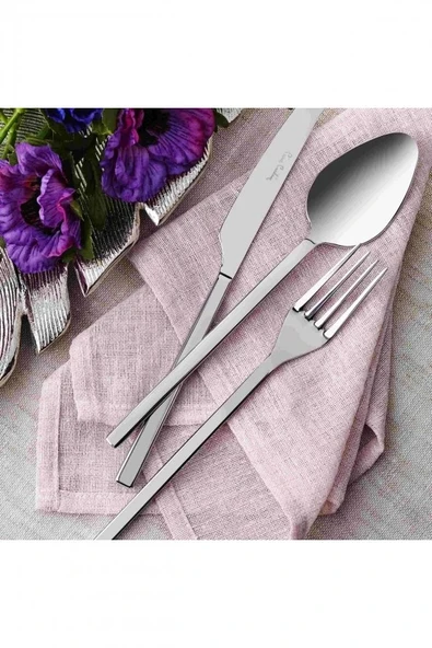 Caprice-2 84 Parça 12 Kişilik Çatal Bıçak Kaşık Seti