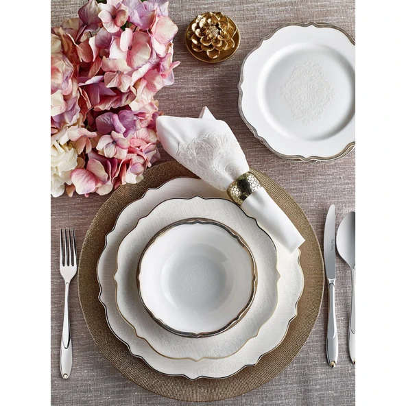 Eliza 60 Parça 12 Kişilik Yemek Takımı