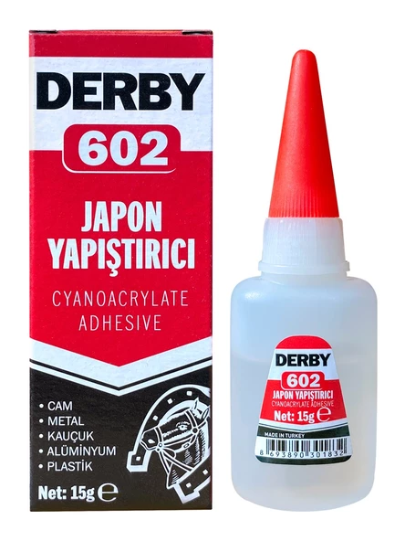 Derby 602 Süper (Japon) Yapıştırıcı 15 Gr.