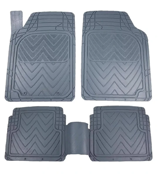 Volkswagen PASSAT B5 1997-2005 Kauçuk Gri Oto Paspas Seti