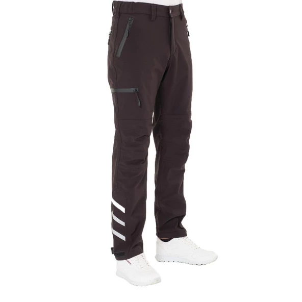 Edit Label, Softshell Pantolon, Siyah-54E5050 Su İtici, Rüzgar Geçirmez