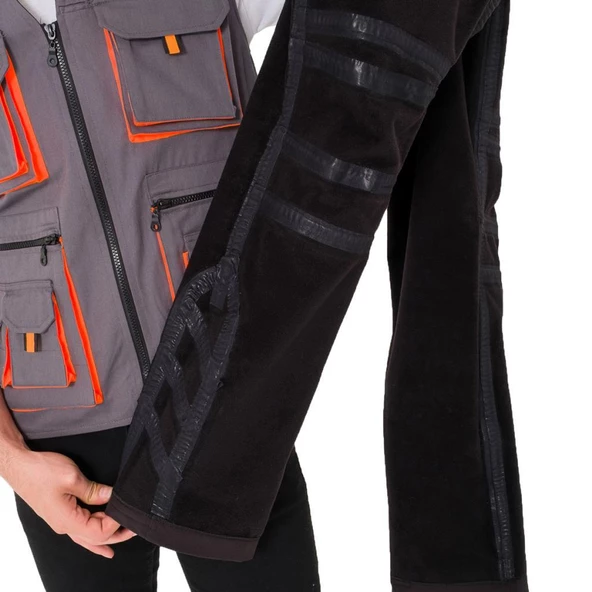 Edit Label, Softshell Pantolon, Siyah-54E5050 Su İtici, Rüzgar Geçirmez - 4