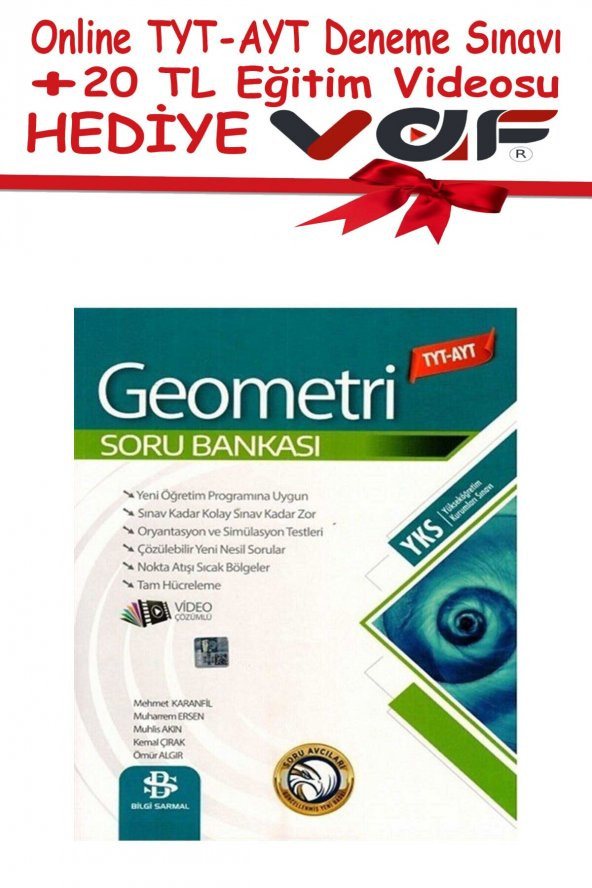 Bilgi Sarmal tyt Ayt Geometri Soru Bankası - 2