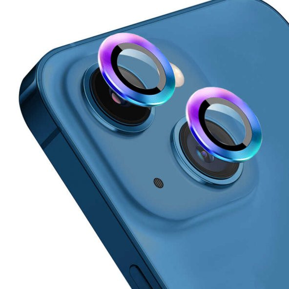 Apple iPhone 13 Mini ​​​Kamera Koruyucu Wiwu Lens Guard