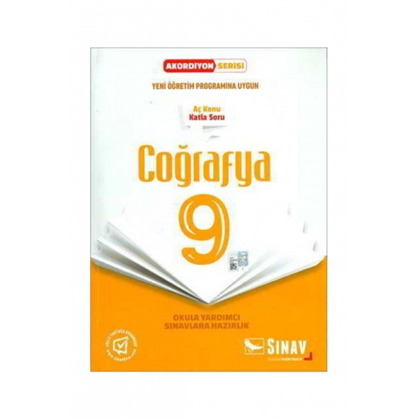 9. SINIF COĞRAFYA AÇ KONU KAPA SORU SINAV YAYINLARI