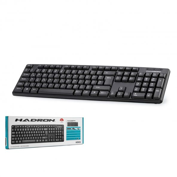 Hadron H859 Siyah Klavye Standart F - 1
