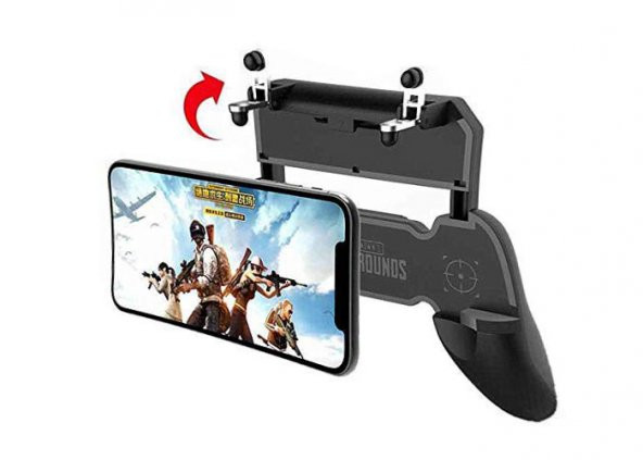 Hytech HY-PG10 Telefon uyumlu Tetikli Siyah Gamepad - 1