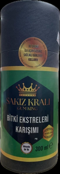 Sakız Kralı Bitki Ekstreleri Karışımı Tok Tutucu 300 Ml
