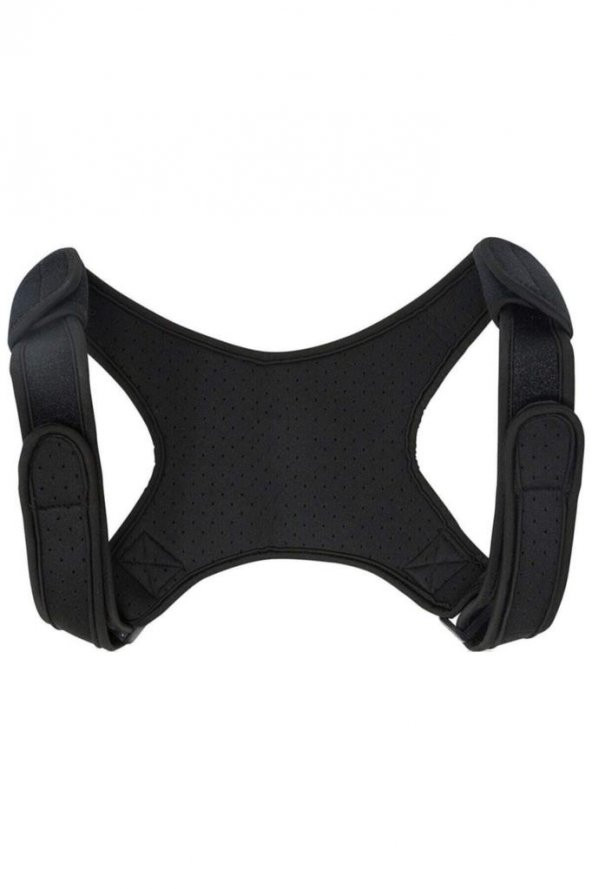 Unisex Siyah Dik Duruş Korsesi - Resim 2