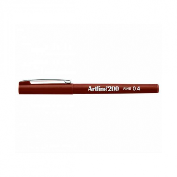 Artline Fineliner 0.4 MM Kahverengi (12 li)