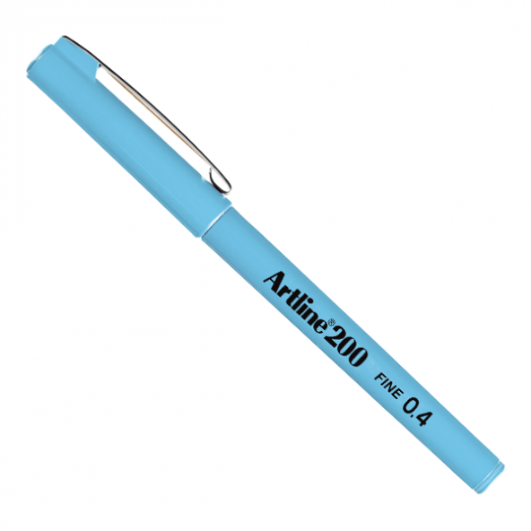 Artline Fine Writing Pen 0.4 MM Açık Mavi (12 li)