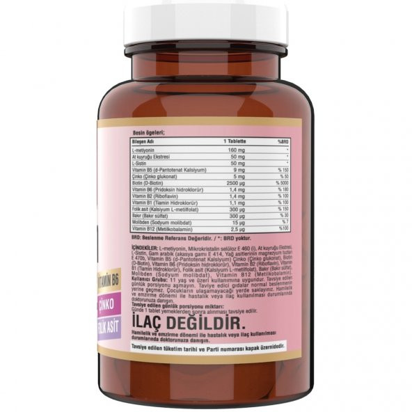 Ncs Tip 1-2-3 Collagen (Kolajen) 180 Tablet Glutatyon Biotin 180 - 5