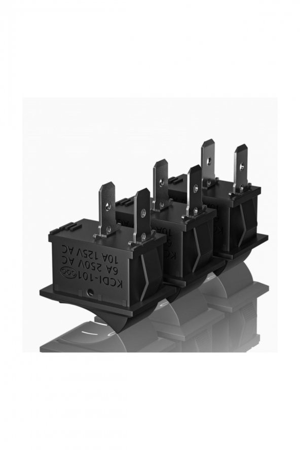 Aç Kapa Anahtar kırmızı Switch Mini 5 Adet - 3