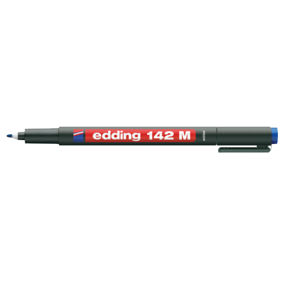 Edding Asetat Kalemi(10 adet) Permanent M Seri 1 MM Mavi 142 M
