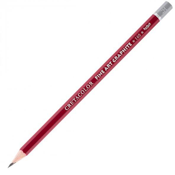 Cretacolor Cleos Fine Art Graphite Pencils - 2H (3 adet)(Dereceli Çizim ve Grafit Kalemi) 160 12