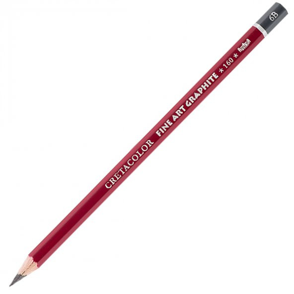 Cretacolor Cleos Fine Art Graphite Pencils - 6B (3 adet)(Dereceli Çizim ve Grafit Kalemi) 160 06